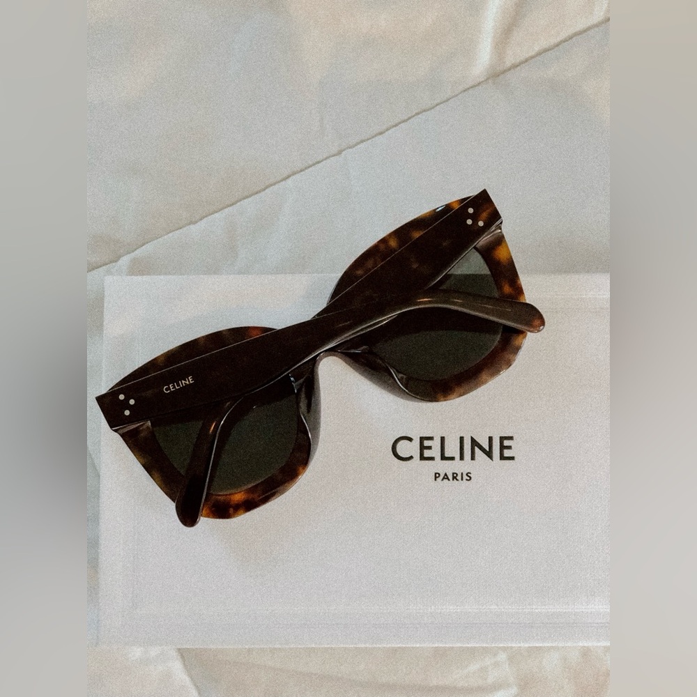 CELINE Butterfly Sunglasses tortoise